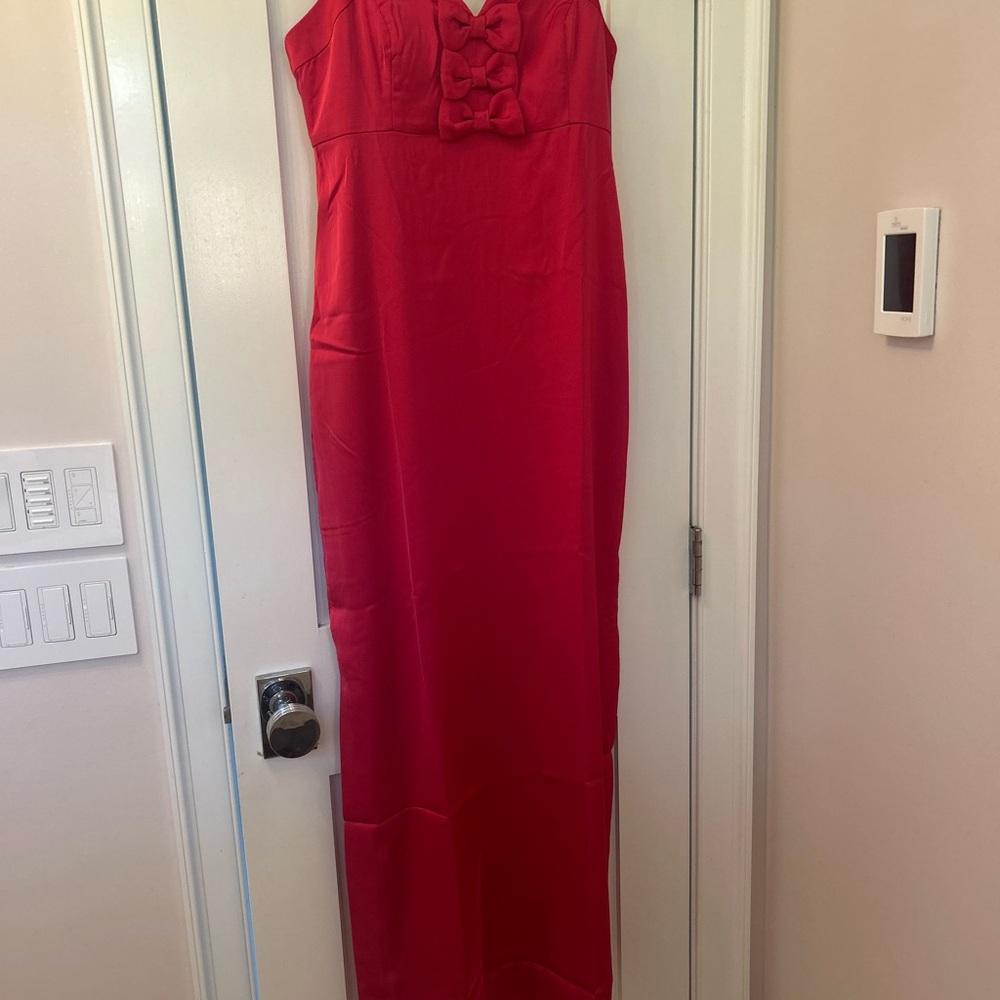 Lilly Pulitzer Jean Maxi Dress in Raspberry Rouge. Size 4. NWT - Picture 5 of 16